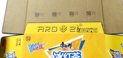 表包装赋码贴切的纸箱二维码UV喷码机